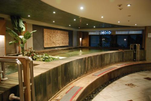 Termalna kopalna kad, Shan-Yue Hotspring Hotel in okrožje Beitou