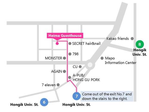 Heima Guesthouse Hongdae, Seoul (photo 9)