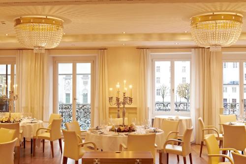 Banquet hall, Hotel des Balances in Luzern