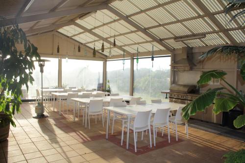 宴會廳, Lakeview Motel & Apartments in 羅比