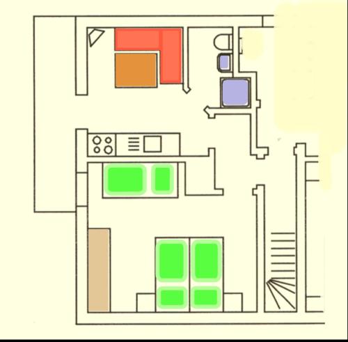 Apartment with Balcony