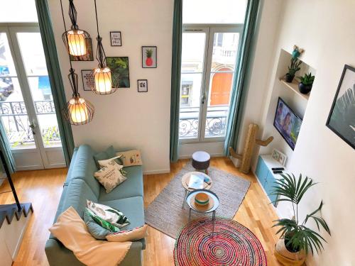 Homelivia, Appart FRIDA, mezzanine, déco raffinée et balcon, Nice (fotografie 8)
