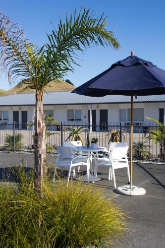 Erkély/terasz, Motel Oasis in Gisborne