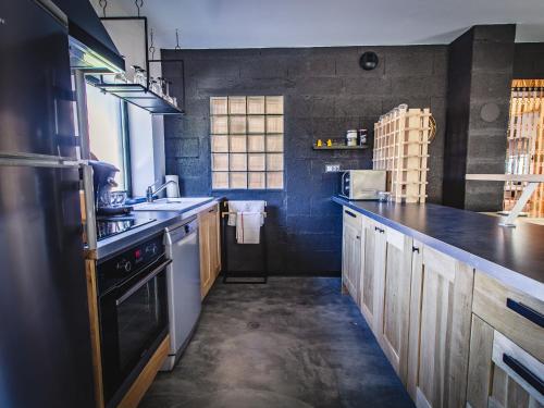 кухня, Saint-Quirin Garden Stay in Saint-Quirin