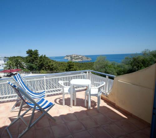 Erkély/terasz, Hotel Gabbiano in San Domino