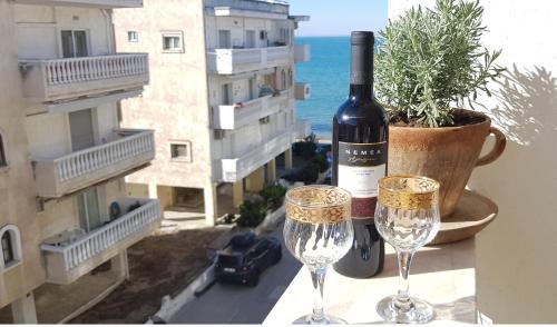  Sunny apartment with amazing sea view in Peraia