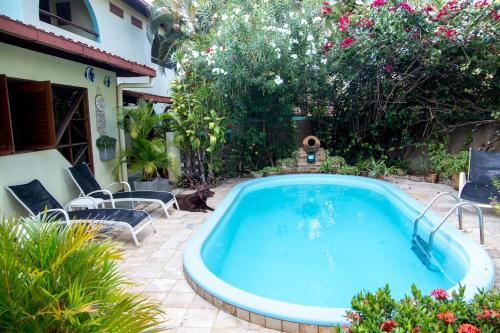 Swimming pool, Hotel Pousada Arco Iris in Barra De Santo Antonio