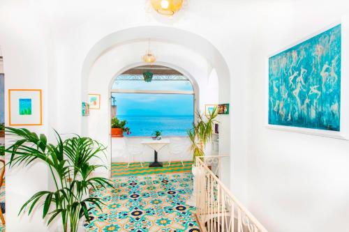 Étterem, Casa Guadagno in Positano Városközpont