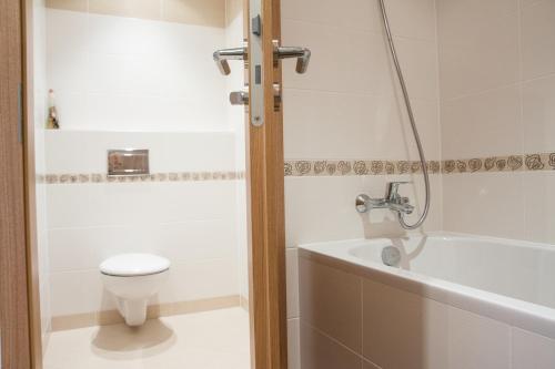 Prostorný 3 pokojový apartmán s dvěma terasami, Praha (fotografie 9)