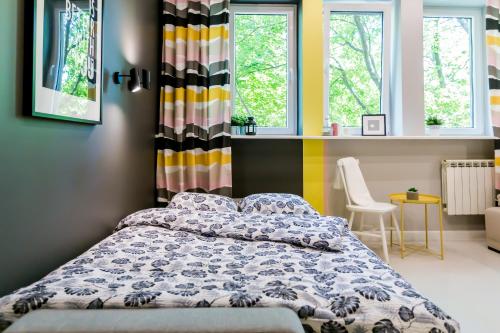 Powiśle Vistula River/Old Town- with a Mezzanine