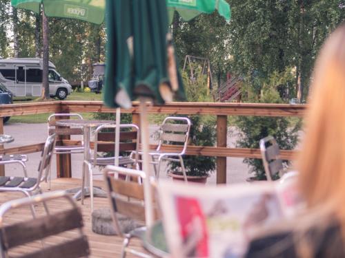 ระเบียง/ชานเรือน, Camping Lappeenranta near สนามบินลัปแปนรันตา