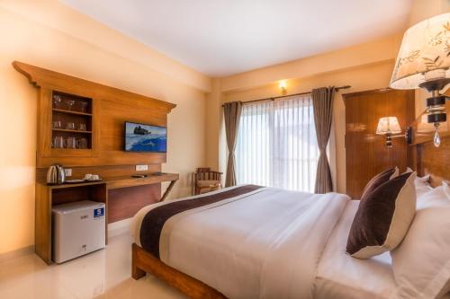 1 double bed