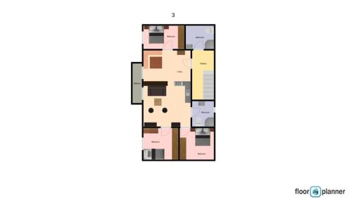 Three-Bedroom Apartment