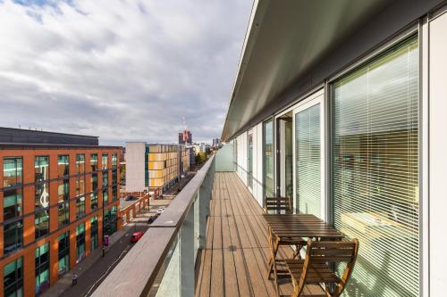 balkong/terrass, City Centre Penthouse near Edgbaston Cricket Ground
