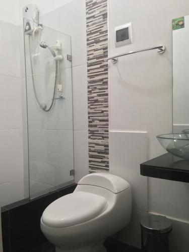 Bathroom, Hotel Central in Tarapoto