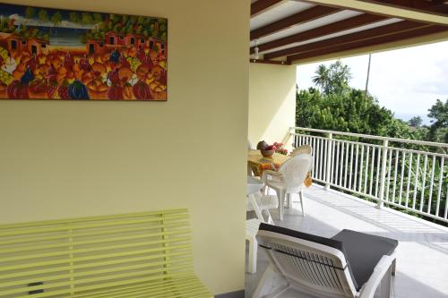 Haut de villa dans son écrin de verdure (Haut de villa dans son ecrin de verdure) in Diamant