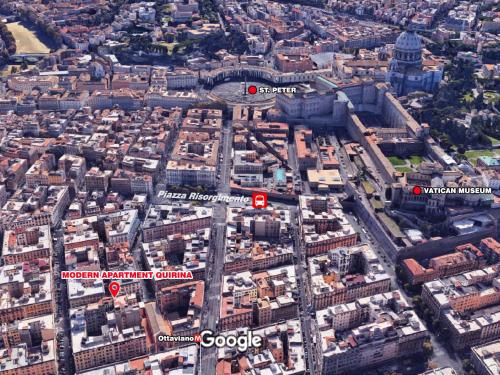 Modern Apartment Quirina 300 mt from Vatican, Roma (foto 2)