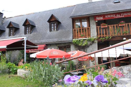 Rõdu/terrass, Auberge des Pyrenees in Campan