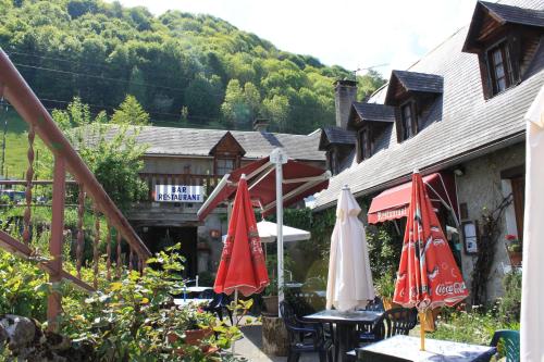 Rõdu/terrass, Auberge des Pyrenees in Campan