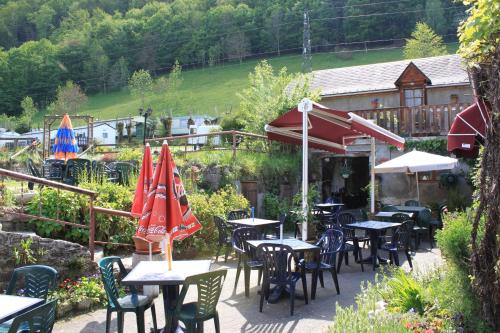 Rõdu/terrass, Auberge des Pyrenees in Campan