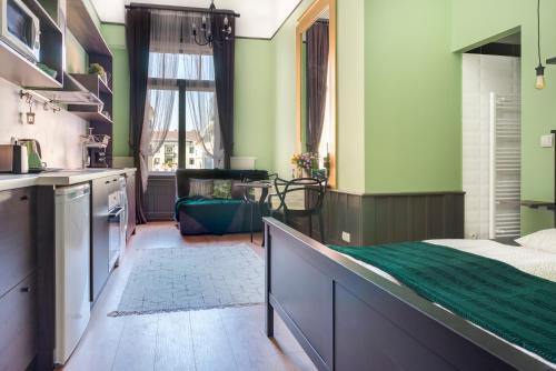  The Green - elegant studio apartment in the center of Budapest in Budapest