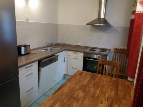 virtuve, Ferienwohnung Wolf in Oberschona