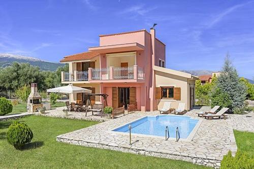 Sami Villa Sleeps 4 Pool Air Con WiFi in Sami
