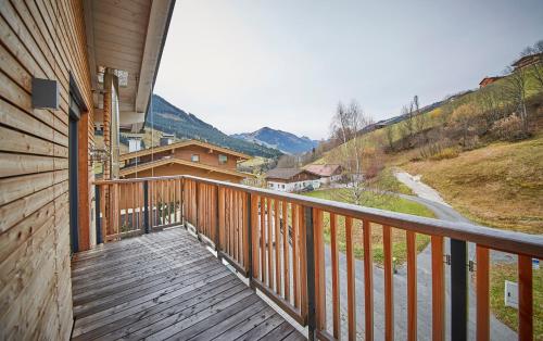 Balcony/terrace, Chalet Pantera by HolidayFlats24 in Saalbach