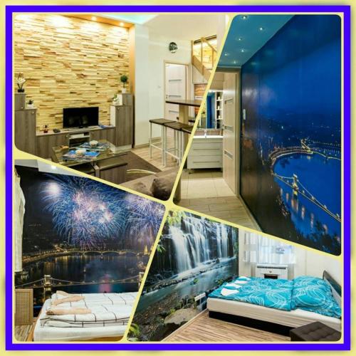 Fireworks Rakoczi - FREE PARKING - 3 BEDROOMS - 2 BATHROOMS, Budapest