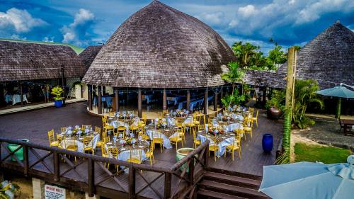 Restaurante, Le Lagoto Resort y Spa (Le Lagoto Resort and Spa) in Fagamalo