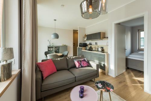 廚房, Suites MITTE - Aparthotel in 艾森納赫市中心