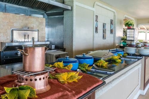 Kitchen, Fairmont Royal Pavilion in Saint James
