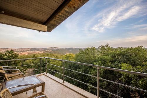 Balcony/terrace, Ajloun Forest Reserve in Jerash