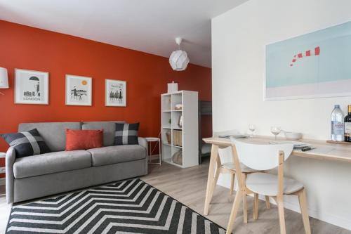 Confortable studio proche des batignolles