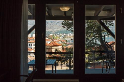 شرفة/ تراس, Villa Sofija in أوهريد