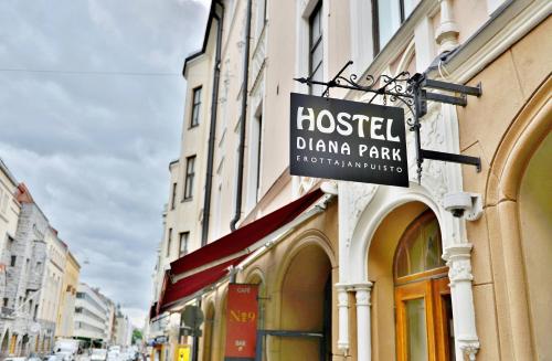 Exterior view, Hostel Diana Park in Helsinki