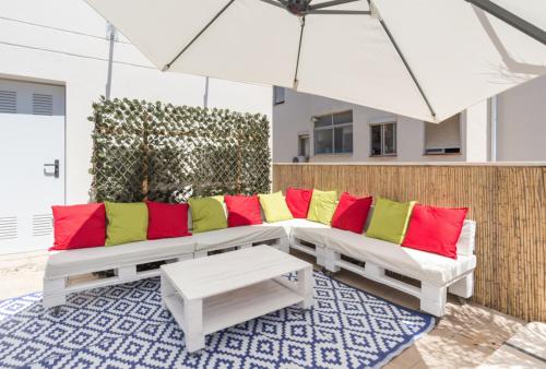 MA1B-Apt Next To City Center, 2 Chillout Areas-Palms