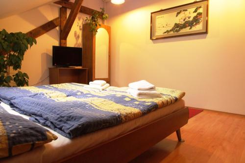 1 double bed