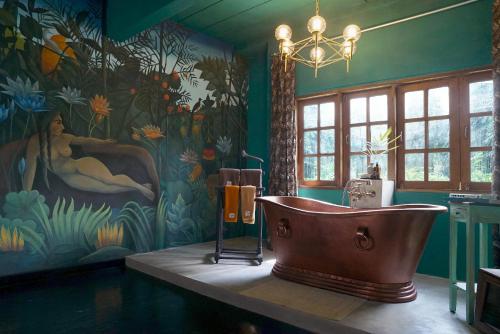 Quirky and Artistic Home with a Copper Bath