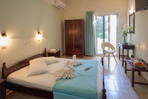 1 double bed