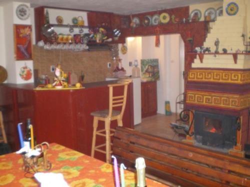 Koplietošanas atpūtas telpa ar TV, Hadjibulevata Guest House in Kovačevtsi