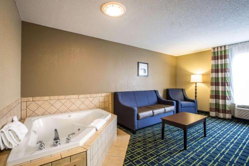 One Room Suite with Whirlpool - Non Smoking/Interior Corridor