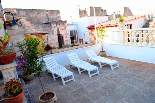 Balcony/terrace, Exedra Holiday House in Leverano