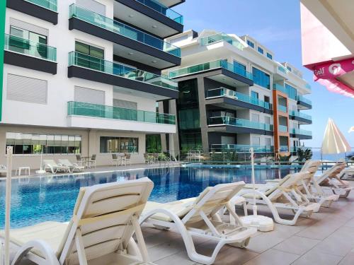  Konak Seaside Homes 1+1 Luxury Apartments seaside in Mahmutlar