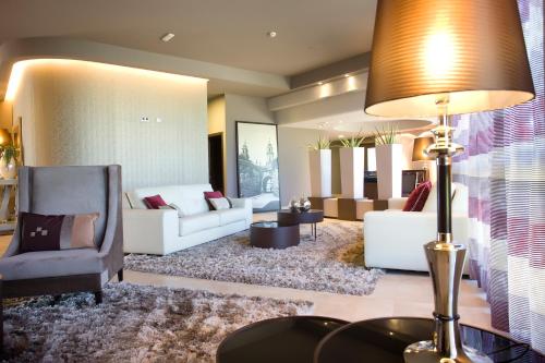 Vestíbulo, Hotel Torre de Nunez in Lugo