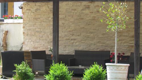 ระเบียง/ชานเรือน, Hotel Almrausch in บาด ไรเชินฮาลล์