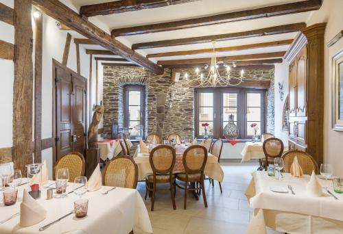 레스토랑, Logis Hotel-Restaurant Petry in 비안덴