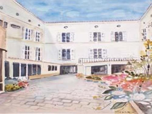 A szálláshely kívülről, Cit'Hotel des Messageries in Saintes
