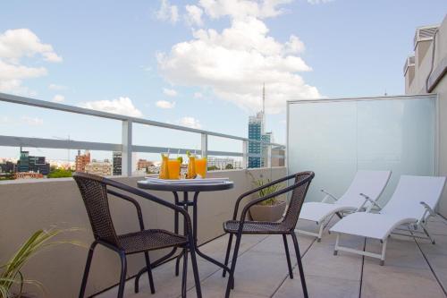 Balcony/terrace, Hotel Ciudadano Suites in Montevideo