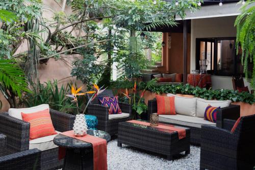 Vista, Hotel Ciudad Vieja in Guatemala City